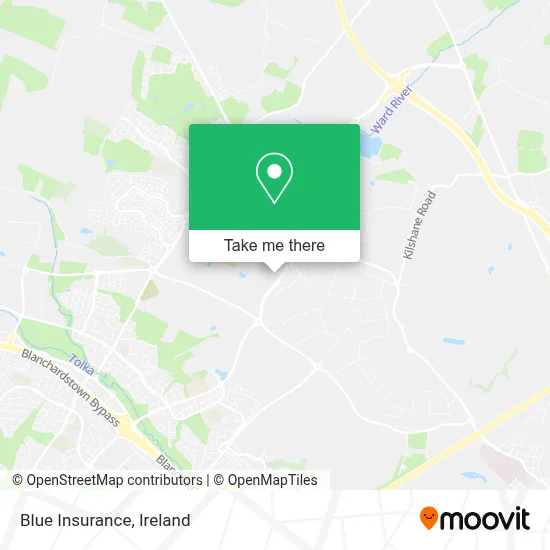 Blue Insurance map