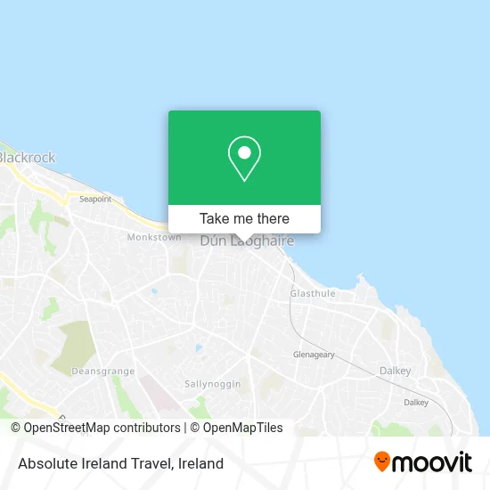 Absolute Ireland Travel map