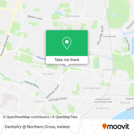 Dentistry @ Northern Cross map