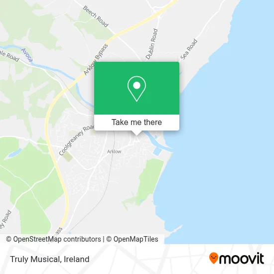 Truly Musical map