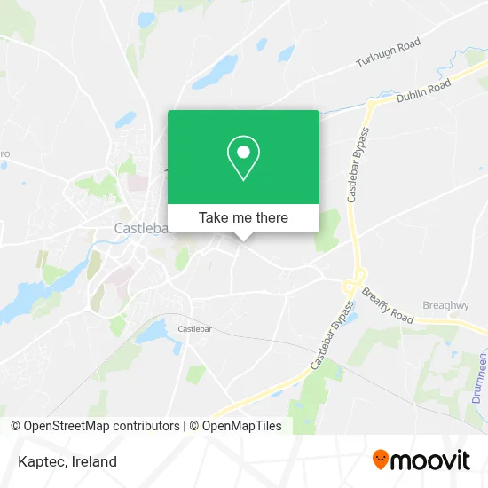 Kaptec map