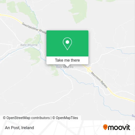 An Post map