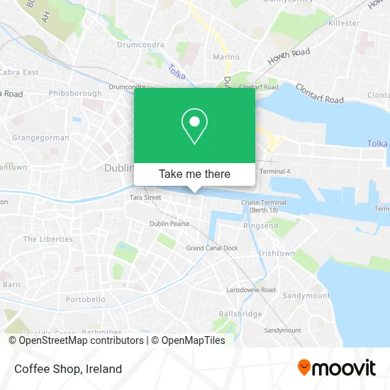 Coffee Shop map