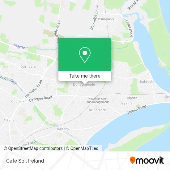 Cafe Sol map
