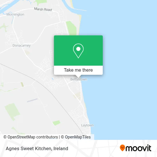 Agnes Sweet Kitchen map