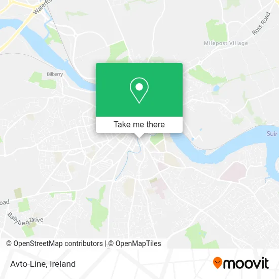 Avto-Line map