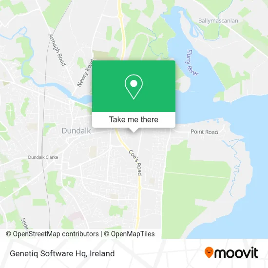 Genetiq Software Hq map