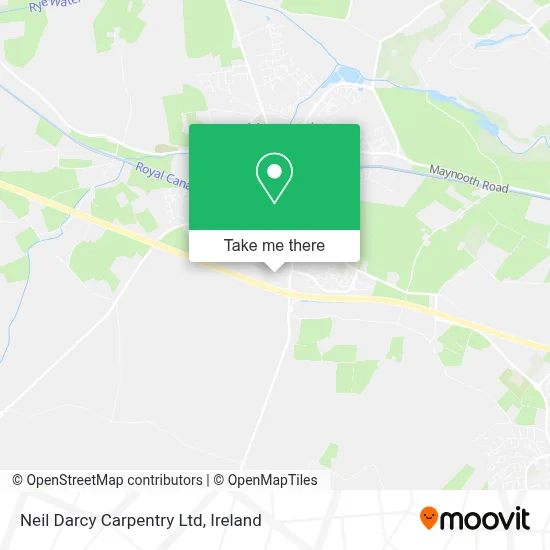 Neil Darcy Carpentry Ltd map