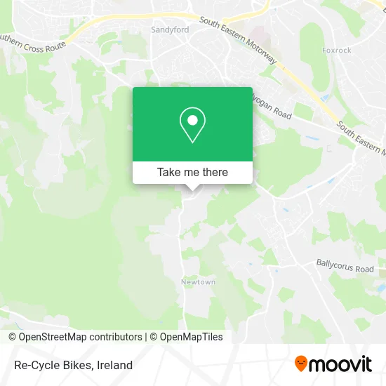 Re-Cycle Bikes map