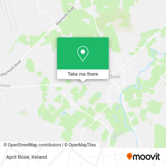 April Rose map