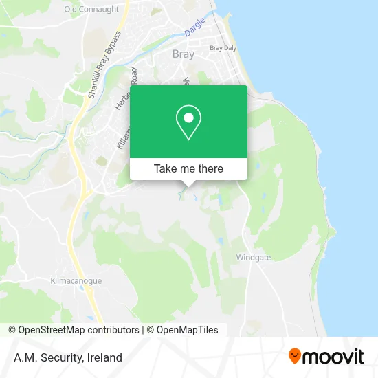 A.M. Security map