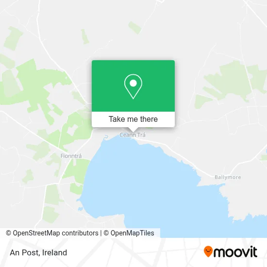 An Post map