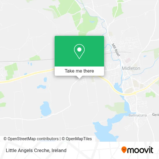 Little Angels Creche map