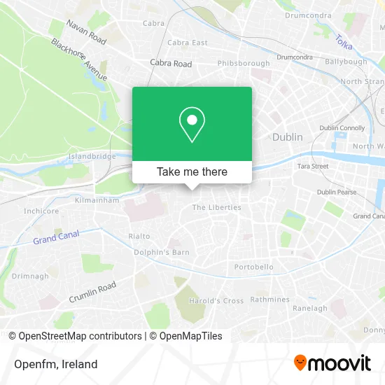 Openfm map