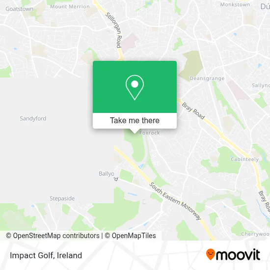 Impact Golf map