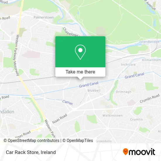 Car Rack Store map