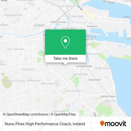Nuno Pires High-Performance Coach map