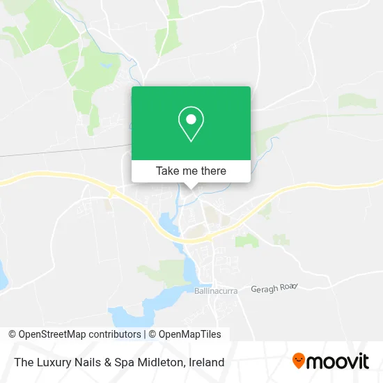 The Luxury Nails & Spa Midleton map