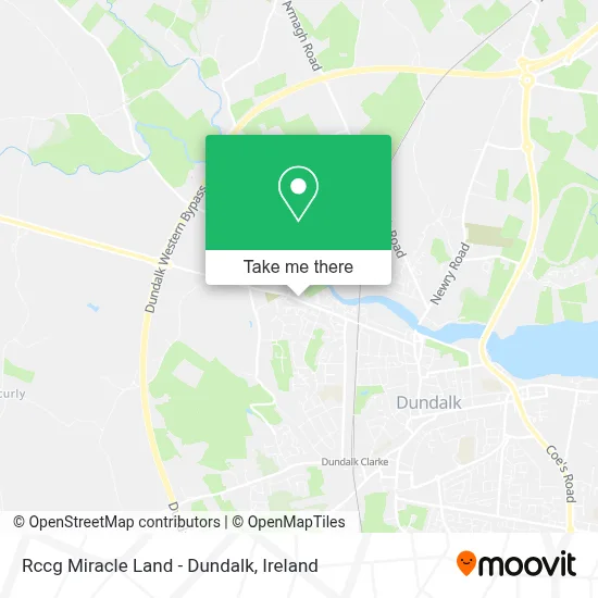 Rccg Miracle Land - Dundalk map