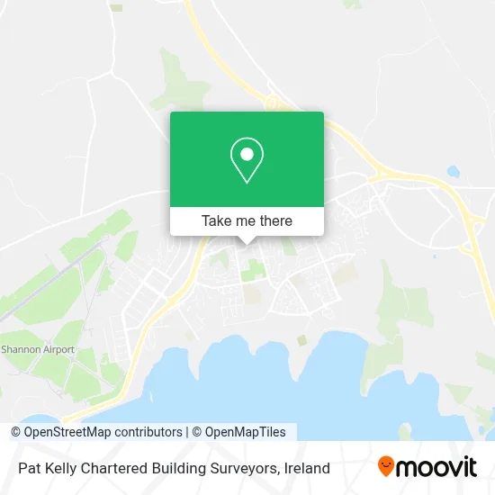 Pat Kelly Chartered Building Surveyors map