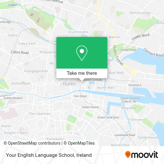 Your English Language School map