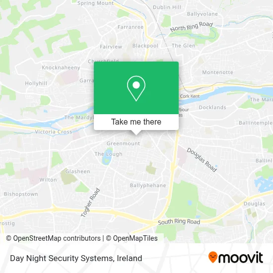 Day Night Security Systems map