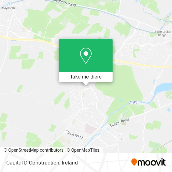 Capital D Construction map