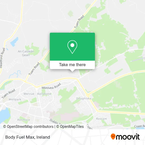 Body Fuel Max map