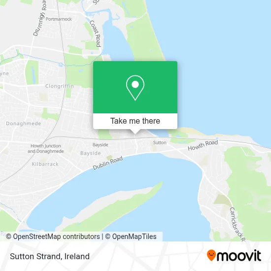 Sutton Strand map