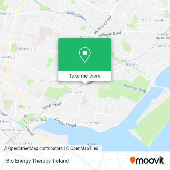 Bio Energy Therapy map