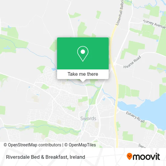 Riversdale Bed & Breakfast map