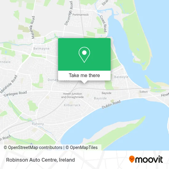Robinson Auto Centre map