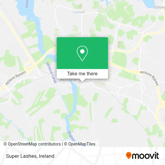 Super Lashes map