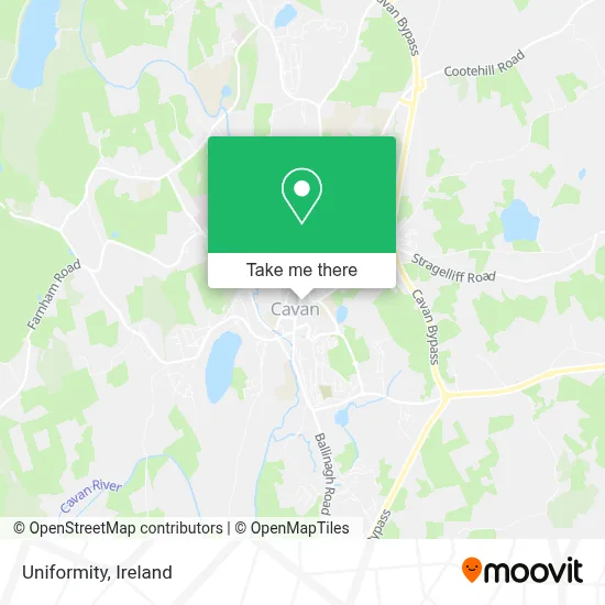 Uniformity map