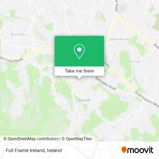 Full Frame Ireland map