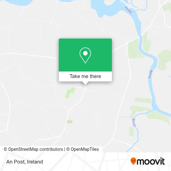 An Post map
