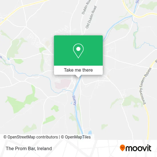 The Prom Bar map