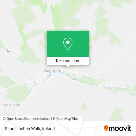 Sean Linehan Walk map