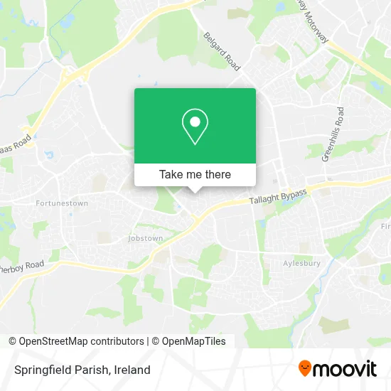 Springfield Parish map