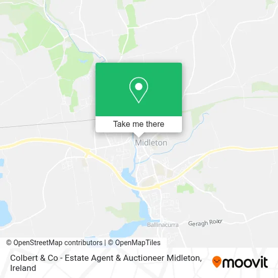 Colbert & Co - Estate Agent & Auctioneer Midleton map