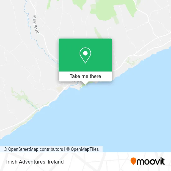 Inish Adventures map