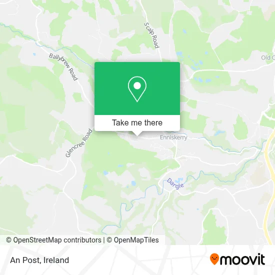 An Post map