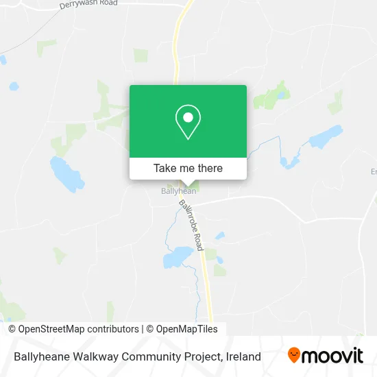 Ballyheane Walkway                                 Community Project map