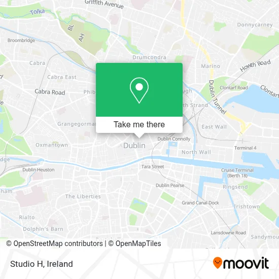 Studio H map