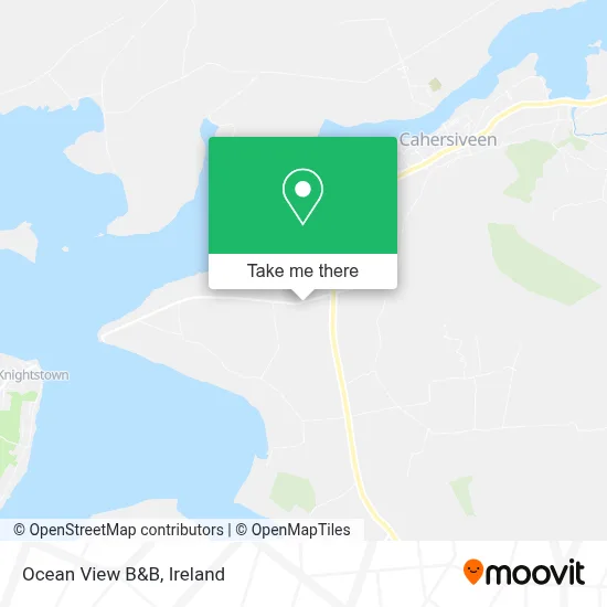 Ocean View B&B map