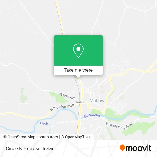 Circle K Express map