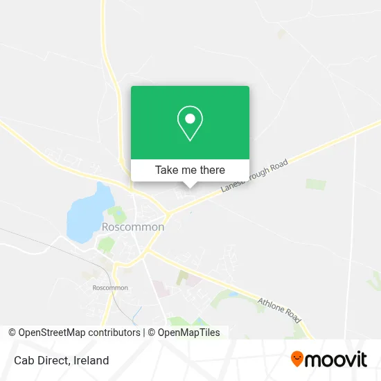 Cab Direct map