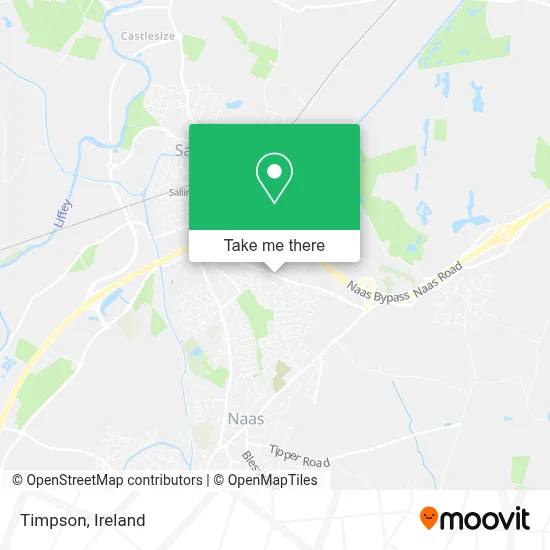 Timpson map