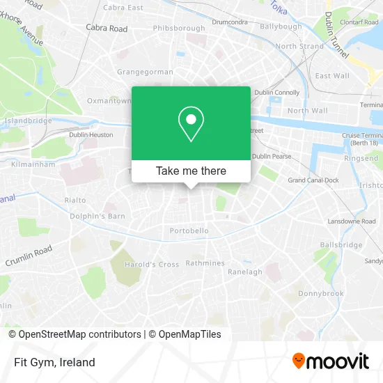 Fit Gym map