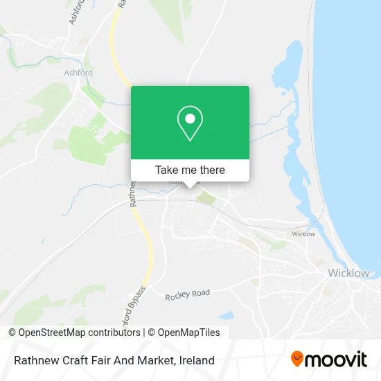 Rathnew Craft Fair And Market map